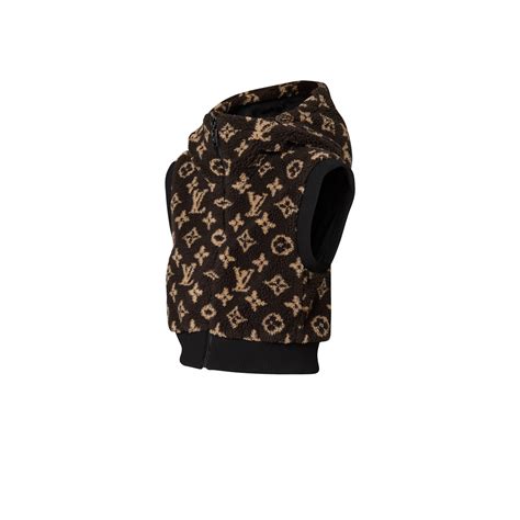 louis vuitton teddy fleece|Sleeveless Monogram Teddy Jacket .